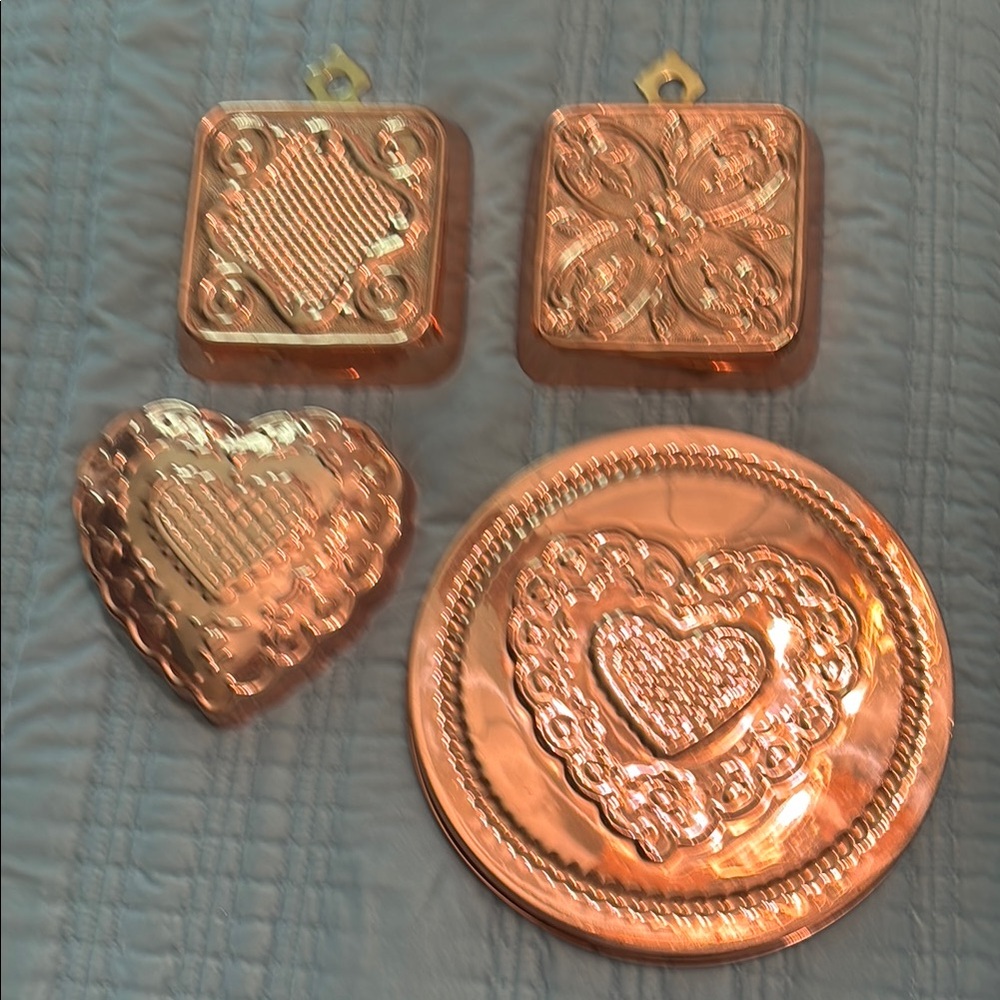 Copper Wall Hanging Set